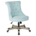 Office Star™ Hannah Tufted Office Chair, Mint/Gray 1 thumbnail image