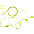 Griffin TuneBuds Earphones for Your Mobile Devices - Stereo - Mini-phone - Wired - 36 Ohm - 20 Hz - 20 kHz - Earbud - Binaural - In-ear - 4 ft Cable - Green 1 thumbnail image