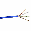 Belkin Cat. 5E Plenum UTP Bulk Cable - 500ft - Blue 1 thumbnail image