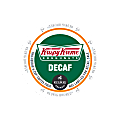 Krispy Kreme Doughnuts® Single-Serve Coffee K-Cup® Pods, Decaffeinated, Carton Of 24