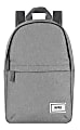Solo New York Re:Vive Mini Backpack, 60% Recycled, Gray 1 thumbnail image