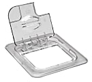 Cambro Camwear GN 1/6 Notched FlipLids, Clear, Set Of 6 Lids 1 thumbnail image