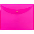 Smead Letter Filing Envelope - 8 1/2" x 11" - Pink - 10 / Box 1 thumbnail image
