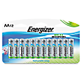 Energizer EcoAdvanced AA Batteries - AA - Alkaline - 144 / Carton