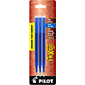 Pilot® FriXion® Erasable Ink Pen Refills, Fine Point, 0.7mm, Blue Ink, Pack Of 3