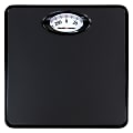 Health O Meter 995118080M Compact Rotating-Dial Scale, 1-3/4"H x 9-3/4"W x 9-3/4"D, Black 1 thumbnail image