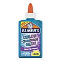 Elmer's® Color Changing Washable Liquid Glue, 5 Oz, Blue to Purple 1 thumbnail image
