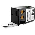 Dymo 1-1/2" XTL All-purpose Vinyl Label Maker Labels - 1 1/2" Width - Thermal Transfer - White - Vinyl - 1 Each - Chemical Resistant, Heat Resistant, Cold Resistant, Oil Resistant, Durable, Smear Resistant, Fade Resistant, Easy Peel 1 thumbnail image