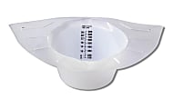 Medline Specimen Collector Pans, 40 Oz, White, Case Of 100 1 thumbnail image