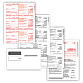 ComplyRight® 1099-NEC Tax Forms Set, 4-Part, 3-Up, Copies A/B/C, 8-1/2" x 11", with Envelopes, Pack Of 100 1 thumbnail image