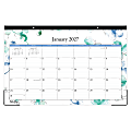 2027 Blue Sky Lindley Monthly Desk Pad Planning Calendar, 17x11, 0%, Lindley Theme, Jan–Dec, RY27 1 thumbnail image