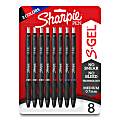 Sharpie S-Gel, Gel Pens, Medium Point (0.7mm), Assorted Colors, 8 Count 1 thumbnail image