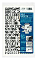 Chartpak Pickett Vinyl Letters and Numbers, 1/2", Black 1 thumbnail image