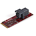 StarTech.com U.2 to M.2 Adapter for U.2 NVMe SSD - M.2 PCIe x4 Host Interface - U.2 SSD SFF-8643 Adapter - M2 PCIe Adapter - U.2 Drive Adapter 1 thumbnail image