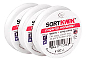 Lee® Sortkwik™ Hygienic Fingertip Moistener, 50% Recycled, 0.38 Oz, Pink, Pack Of 3 1 thumbnail image