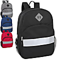 Trailmaker Wholesale Safety Reflective Backpacks With Side Pockets, Assorted Colors, Case Of 24 Backpacks