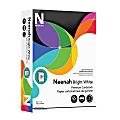 Neenah® Premium Card Stock, Bright White, Letter (8.5" x 11"), 65 Lb, Pack Of 250