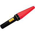 Dorcy Safety Signal Wand Flashlight - 1 x LED - 30 lm Lumen - 2 x D, C - Battery - Plastic, Resin - Impact Resistant - Orange 1 thumbnail image
