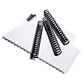 Office Depot® Brand Comb Binding Spines, 1" Comb Size, Pack Of 25, Black 1 thumbnail image
