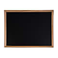 Flipside Wood-Framed Chalkboard, 18" x 24", Black