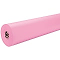 Pacon® Rainbow-Colored Kraft Duo-Finish Paper, 36" x 100', Pink 1 thumbnail image