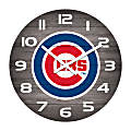 Imperial MLB Weathered Wall Clock, 16”, Chicago Cubs