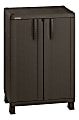 Inval 40"H Storage Cabinet With Adjustable Shelves, Brown