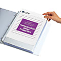 C-Line Sheet Protectors With Antimicrobial Protection, Heavyweight, 8 1/2" x 11", Clear, Pack Of 100 1 thumbnail image