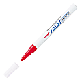 Uni-Paint® Markers, Fine Point, Red, Pack Of 12