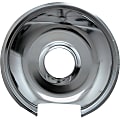 Range Kleen 104-A Style E Large Heavy Duty Chrome Drip Pan - Drip Pan 1 thumbnail image