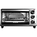 Black & Decker 4-Slice Toaster Oven - Toast, Cooking - Black