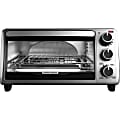 Black & Decker 4-Slice Toaster Oven - Toast, Cooking - Black 1 thumbnail image