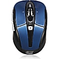 Adesso® iMouse S60L Wireless RF Programmable Nano Optical Mouse, Blue 1 thumbnail image