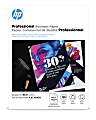 HP Professional Q1987A Business Printer Paper, Glossy White, Letter (8.5" x 11"), 150 Sheets Per Pack, 48 Lb, 97 Brightness 1 thumbnail image