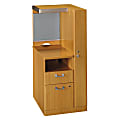 Bush Business Furniture Quantum Right Handed Storage Tower, Modern Cherry, Standard Delivery