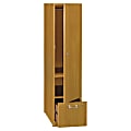 Bush Business Furniture Quantum Tall Storage Tower, Modern Cherry, Standard Delivery