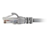C2G 14ft Cat6 Snagless UTP Unshielded Ethernet Network Patch Cable (TAA) - Gray - Patch cable - TAA Compliant - 10306 1 thumbnail image