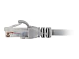 C2G 14ft Cat6 Snagless UTP Unshielded Ethernet Network Patch Cable (TAA) - Gray - Patch cable - TAA Compliant - RJ-45 (M) to RJ-45 (M) - 14 ft - UTP - CAT 6 - molded, snagless, stranded - gray