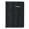 2025 Blueline Plan & Link™ Daily Appointment Planner, 8" x 5", 50% Recycled, Black, January To December