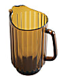 Cambro Camwear® Pitchers, 60 Oz, Amber, Pack Of 6 Pitchers