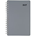 Office Depot Brand Weekly Monthly Appointment Book, 4" x 6", Silver, January 2027 to December 2027, OD71043027 1 thumbnail image
