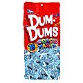 Dum Dums Cotton Candy Lollipops, Party Ocean Blue,12.8 Oz, Bag Of 75, Pack Of 2 Bags 1 thumbnail image