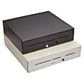 MMF POS Advantage ADV113B13511-04 Cash Drawer - 4 Bill - 6 Coin - 3 Media Slot - 3 Lock PositionSerial Port, - Black - 4.6" Height x 18" Width x 16.7" Depth