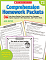 Scholastic Reading Comprehension Homework Packets