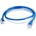 C2G 50 ft Cat6 Snagless Unshielded (UTP) Network Patch Cable (TAA) - Blue - Category 6 for Network Device - RJ-45 Male - RJ-45 Male -TAA Compliant - 50ft - Blue