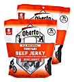Oberto All Natural Teriyaki Beef Jerky, 4.5 Oz, Pack Of 2 Bags 1 thumbnail image