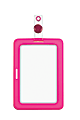 MyID Rubberized Cardholder, 4" x 2 7/8", Pink 1 thumbnail image
