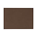 LUX Flat Cards, A7, 5 1/8" x 7", Chocolate Brown, Pack Of 500