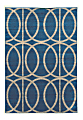Linon Honora Area Rug, 5' x 7', Mara Blue/Gray 1 thumbnail image