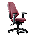 Neutral Posture® XSM™ Series High-Back Task Chair, 38"H x 26"W x 26"D, Burgundy